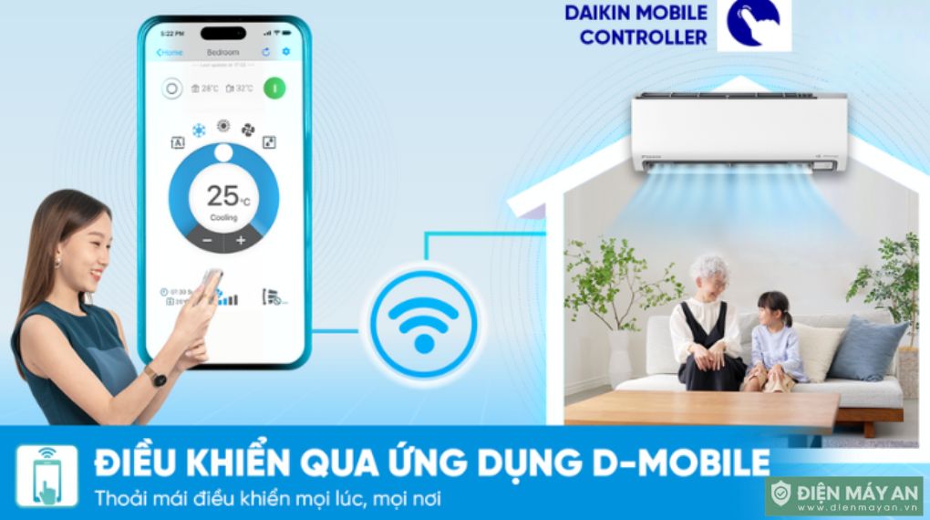 Điều Hòa Daikin Inverter 24000 BTU 1 Chiều FTKY71ZVMV